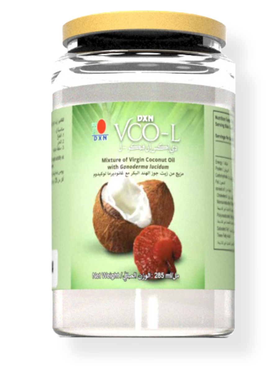 🥥 زيت جوز الهند البكر – 285 مل – DXN VCO-L