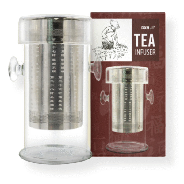🧾 وصف مبسط في عالم يزدحم بالسرعة… امنح وقت الشاي حقّه. DXN Tea Infuser ليست فقط زجاجة حرارية، بل رفيقك اليومي لتحضير الشاي كما يجب. احتفظ بالحرارة، انقع الأعشاب أو الفطر براحتك، وابقَ مستمتعًا بشايك أينما كنت — سواء في المكتب، السيارة أو أثناء السفر. ✅ الفوائد الرئيسية تحافظ على حرارة الشاي لساعات طويلة فلتر داخلي مدمج يسمح بنقع الأعشاب أو الفطر بسهولة تصميم أنيق ومتين مثالي للعمل أو التنقل مصنوعة من خامات آمنة وصحية (خالية من BPA) DxnDirLabas.com