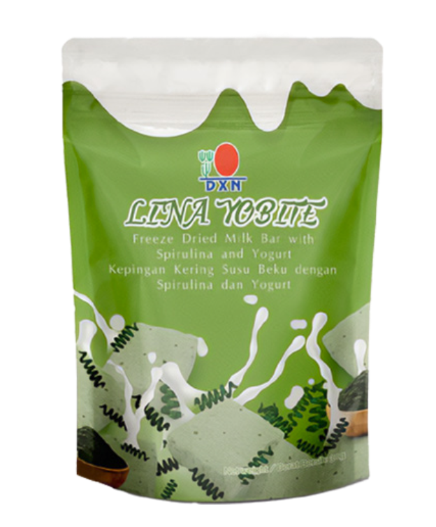 🍬 لينـا يوبايت – DXN Lina Yobite 🌱 مكمل غذائي لذيذ… يدعم صحتك في كل قضمة.