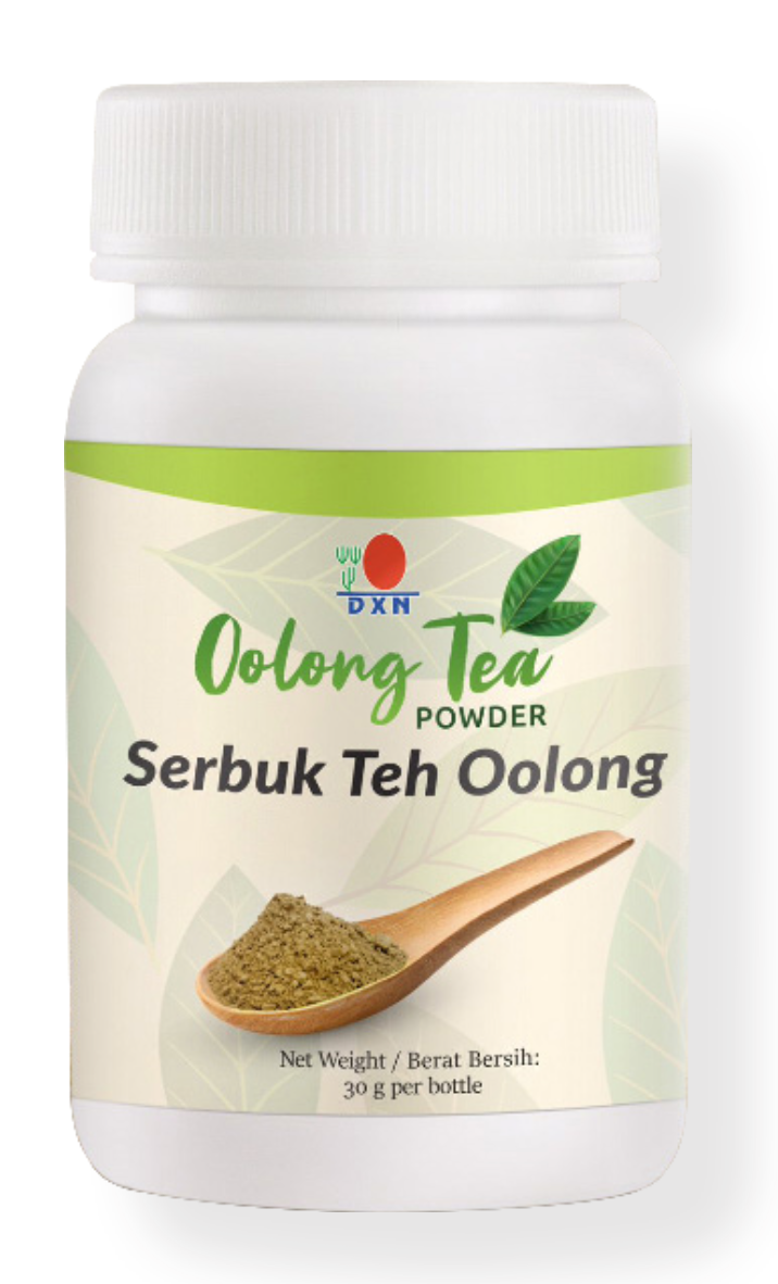 🍵 شاي أولونغ بودرة – DXN Oolong Tea Powder 🌿 توازن فريد بين قوة الشاي الأسود وخفة الشاي الأخضر.